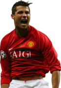 Cristiano Ronaldo football render