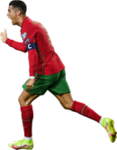 Cristiano Ronaldo football render