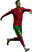 Cristiano Ronaldo football render