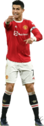 Cristiano Ronaldo football render