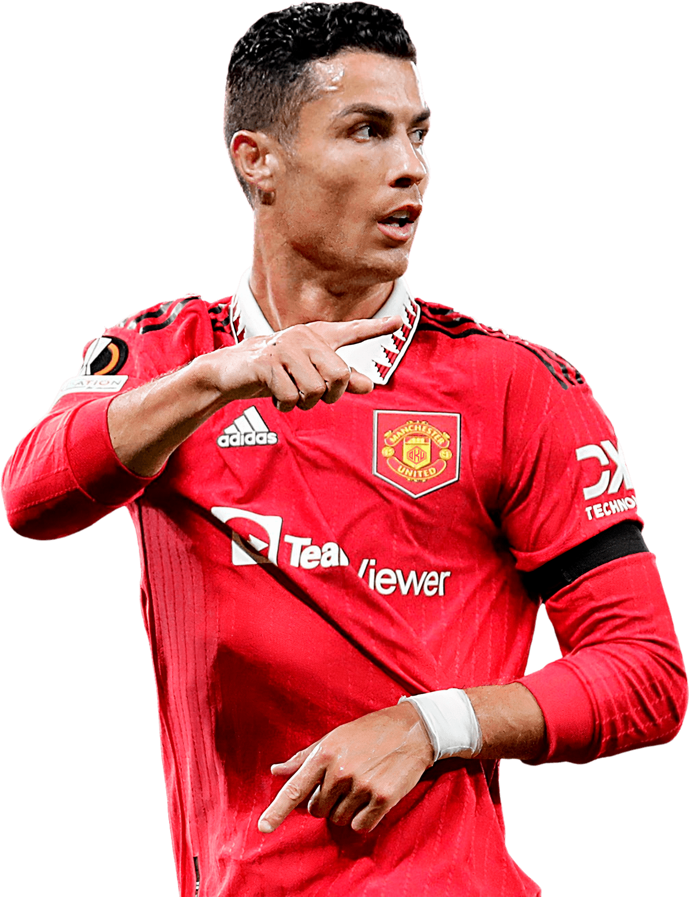 Cristiano Ronaldo Manchester United Football Render Footyrenders