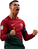 Cristiano Ronaldo football render