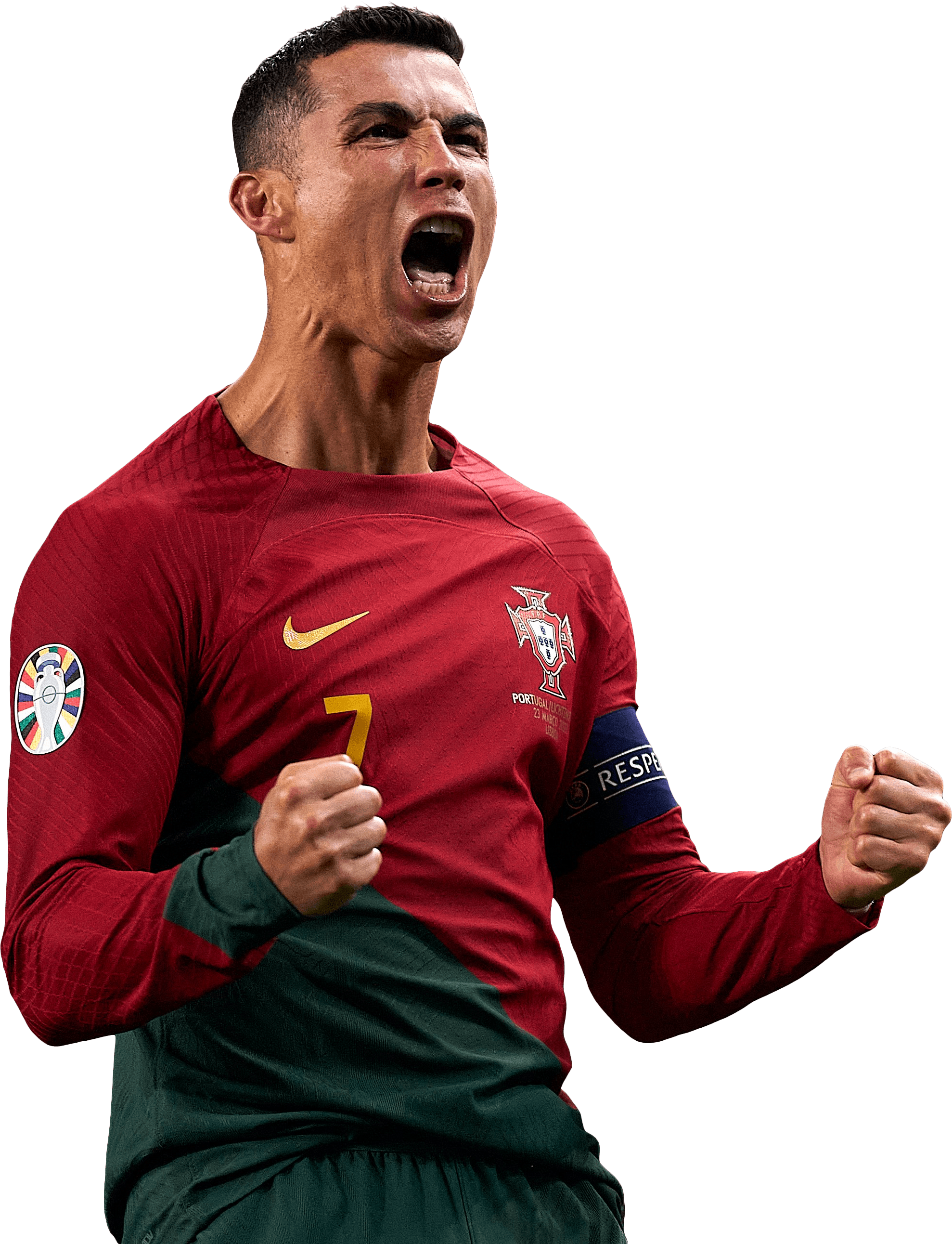 Cristiano Ronaldo Portugal Football Render FootyRenders