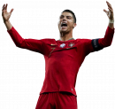 Cristiano Ronaldo football render