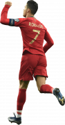 Cristiano Ronaldo football render