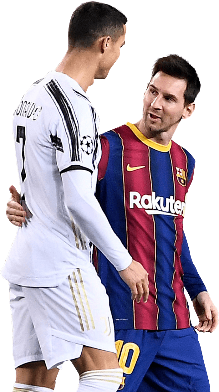 Cristiano Ronaldo & Lionel Messi football render - 74506 - FootyRenders