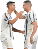 Cristiano Ronaldo & Merih Demiral football render