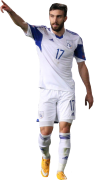 Giorgos Oikonomidis football render