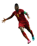 Asamoha Gyan football render