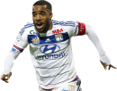 Alexandre Lacazette football render