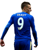 Jamie Vardy football render