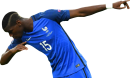 Paul Pogba football render