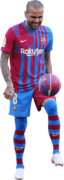 Dani Alves football render