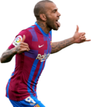 Dani Alves football render