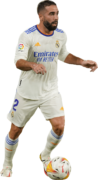 Dani Carvajal football render