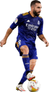 Dani Carvajal football render