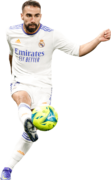 Dani Carvajal football render