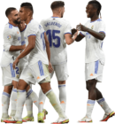 Dani Carvajal, Luka Modric, Casemiro, Federico Valverde & Eduardo Camavinga football render