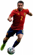 Dani Carvajal football render