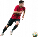 Daniel James football render