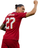 Darwin Núñez football render