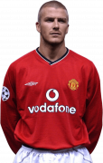 David Beckham football render