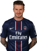 David Beckham football render