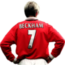 David Beckham football render