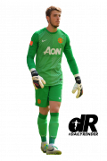 David de Gea football render