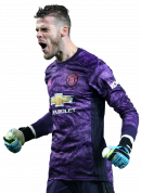 David de Gea football render