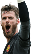 David de Gea football render