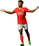 David Neres football render