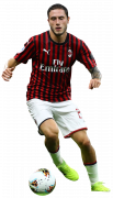 Davide Calabria football render