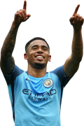 Gabriel Jesus football render