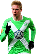 Kevin De Bruyne football render