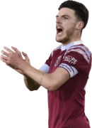 Declan Rice football render