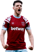 Declan Rice football render