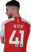 Declan Rice football render