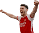 Declan Rice football render