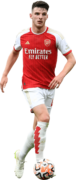 Declan Rice football render