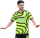 Declan Rice football render