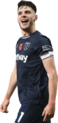 Declan Rice football render