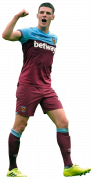 Declan Rice football render