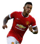 Memphis Depay football render