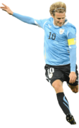 Diego Forlan football render