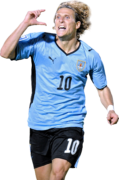 Diego Forlan football render