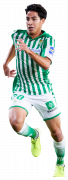 Diego Lainez football render