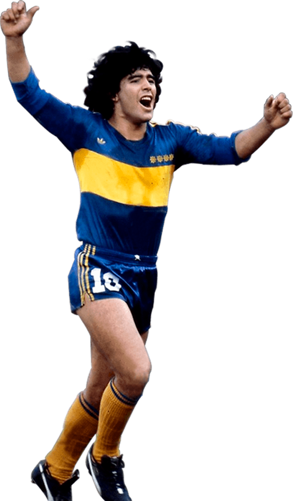 Diego Maradona football render - 73864 - FootyRenders