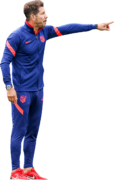 Diego Simeone football render