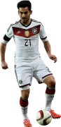 Ilkay Gundogan football render